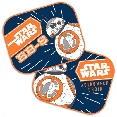 Set 2 Buc Parasolar Lateral Amio 44X35CM Star Wars BB8 S9315 foto