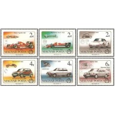 Ungaria 1986 - 100 de ani auto, serie neuzata
