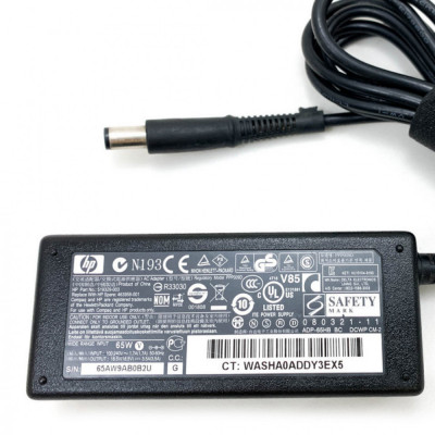 Incarcator Laptop HP CQ57 CQ58 CQ62 G62 65W 18.5V 3.5A cu pin central sh foto