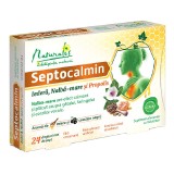 Cumpara ieftin Septocalmin Iedera, Nalba-mare si Propolis, 24 drajeuri, Naturalis