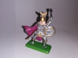 Bnk jc Cavaler turc medieval - copie dupa Britains - argintiu
