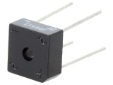 Punte Redresoare Monofazată 600V 8A THT