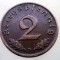 2.958 GERMANIA 2 REICHSPFENNIG 1937 D