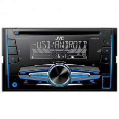 Radio CD MP3 Player Auto 2DIN JVC KW-R520, Putere 4x50W, Bluetooth, USB, AUX, Subwoofer Control, Iluminare Multicolora, Asociere Telefon foto