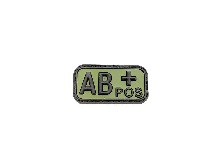 Patch &quot;BLOOD TYPE AB+&quot; 3D [MFH]