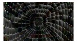 Tablou Canvas Spirale Irizații Geometrie Textură &Icirc;ntunecat, 39 x 26 cm, CMCLASS