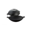 Wok din fonta, negru, 31 cm, Kinghoff