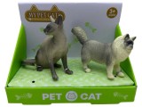 Set 2 Figurine Jucarie Pisici Realistice - My Pet Cats - Model 3