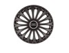 Set 4 capace roti pentru Audi, model Dino Black, R15
