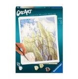 Cumpara ieftin Set pictura pe numere pentru adulti Ravensburger CreArt - Iarba in vant