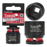 Cheie tubulara de impact in 6 puncte, 1 / 2&quot;, 23 mm, Tvardy T00210-23