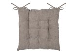 Pernă De Scaun Dandy 38X38 Cm, Culoare Greige, 100% Poliester