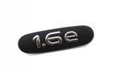 Monograma 1.6e pentru Renault Megane 1, Megane Scenic 1995-2002 Originala, emblema laterala dreapta, sigla 7700846745
