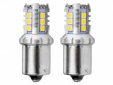 Bec semnalizare AMIO LED Canbus, BA15S P21W R10W R5W Alb 12V/24V, 3030 16SMD 1156, set 2 buc AutoDrive ProParts
