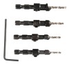 Set 4 burghie lemn, cu zencuitor, Makita D-73455