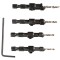 Set 4 burghie lemn, cu zencuitor, Makita D-73455