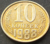 Cumpara ieftin Moneda 10 COPEICI - URSS / RUSIA, anul 1988 * Cod 1786 = excelenta, Europa