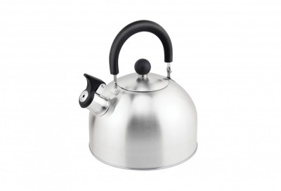 Ceainic din inox cu fluier Floria ZLN1276, Exterior polishat, Compatibil gaz, electric &amp;amp; inductie, Capacitate 3L foto