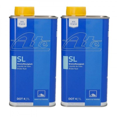 Pachet 2 litri Lichid de frana ATE SL DOT 4 Var2 foto
