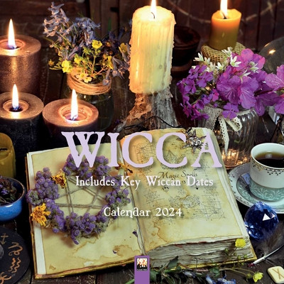 Wicca Wall Calendar 2024 (Art Calendar) foto