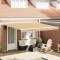 vidaXL Cortina Retractabilă 400 &times; 350 cm Multicolour 3330769