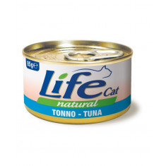 Conserva cu hrana umeda pentru pisici Life Cat, ton, 85 g