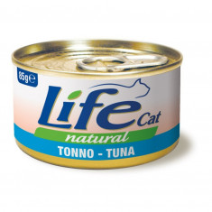 Conserva cu hrana umeda pentru pisici Life Cat, ton, 85 g