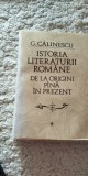 Vand ISTORIA LITERATURII ROMANE g Calinescu 1982 stare buna