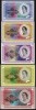 Bancnota Tortola 5 - 100 Pounds 2019 - UNC ( set x5 hibrid polimer - fantezie )