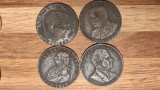 R15 Set 4 x Medalie / Token / Fals epoca presedinti americani SUA / USA -fier- 38mm, America de Nord