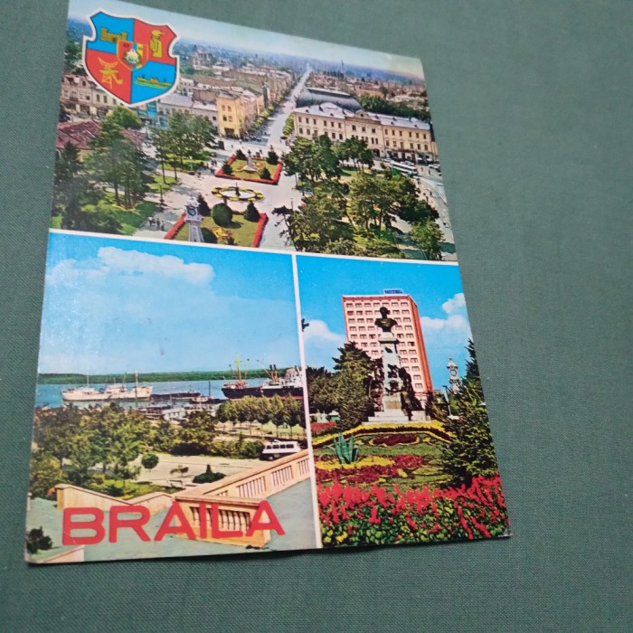 CARTE POSTALA CIRCULATA BRAILA