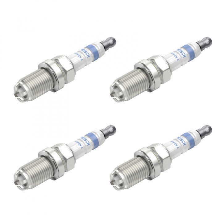 Set 4 bujii scanteie Bosch pentru Opel Astra F, Astra G, Calibra A, Combo, Corsa A, Corsa B, Corsa C, Frontera A, Kadett E, Omega, Vectra