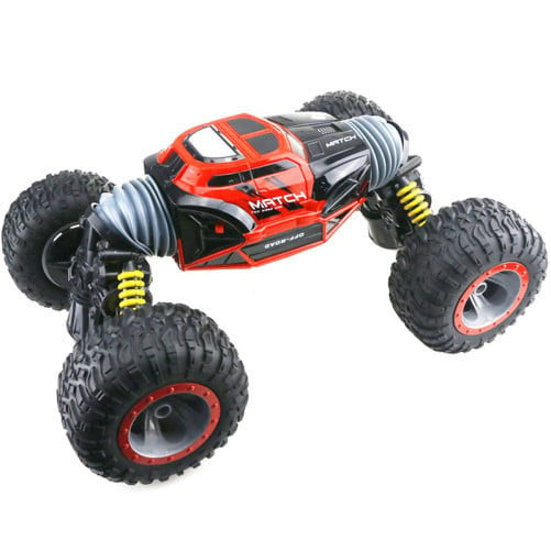 Masinuta cu Telecomanda iUni 2168A, Scara 1:8, 20km/h Off Road Climbing, 2.4Ghz, Rosu