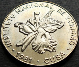 Cumpara ieftin Moneda TURISTICA 25 CENTAVOS - CUBA COMUNISTA, anul 1981 *cod 825 - A.UNC, America Centrala si de Sud