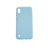 Husa silicon soft-touch compatibila cu Samsung Galaxy A10, Milky Blue, ALC MOBILE