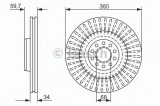 Disc frana AUDI A8 (4D2, 4D8) (1994 - 2002) BOSCH 0 986 479 B97