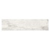 Gresie interior baie / bucatarie Fossil Wood Bianco, 15 x 60 cm, mata, gri, aspect lemn