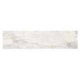 Gresie interior baie / bucatarie Fossil Wood Bianco, 15 x 60 cm, mata, gri, aspect lemn