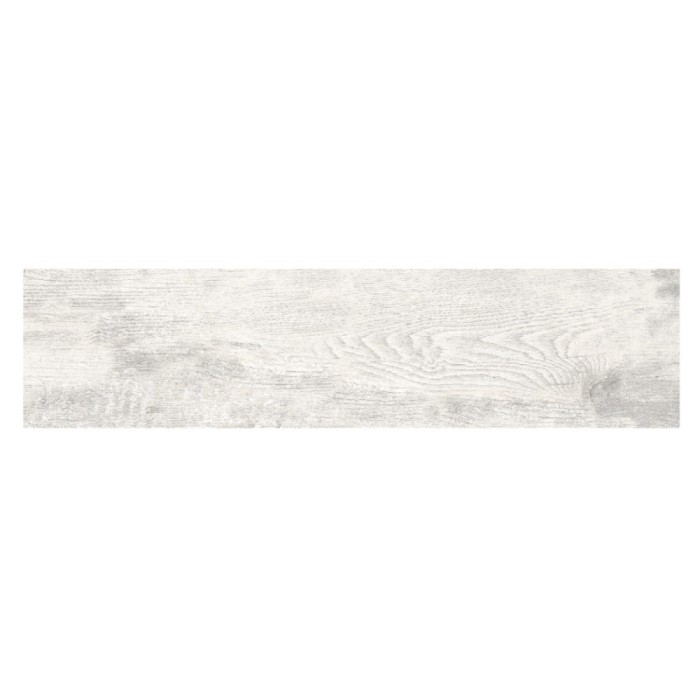 Gresie interior baie / bucatarie Fossil Wood Bianco, 15 x 60 cm, mata, gri, aspect lemn