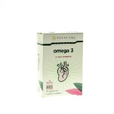 Omega 3 (din ulei de somon) 30cps Vitacare foto