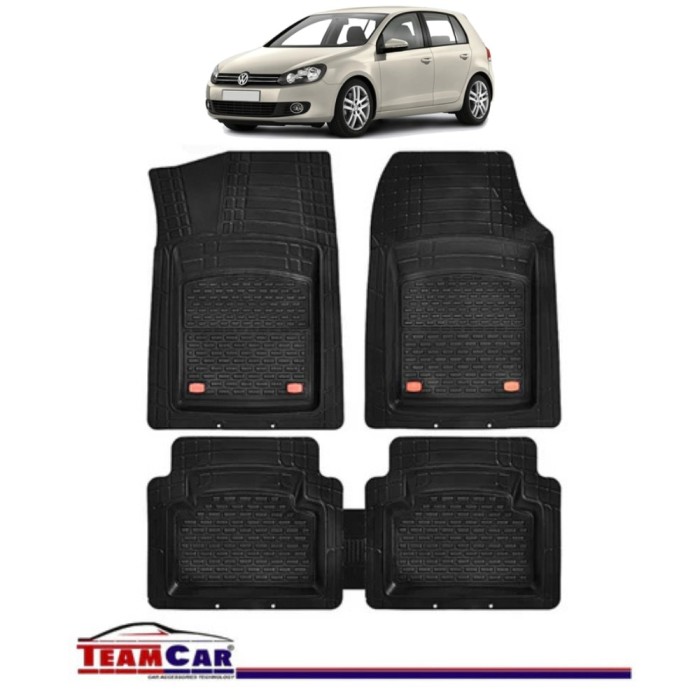 Covorașe Auto TeamCar&reg; Tip Tăviță Volkswagen Golf VI (2008&ndash;2012) - Hatchback
