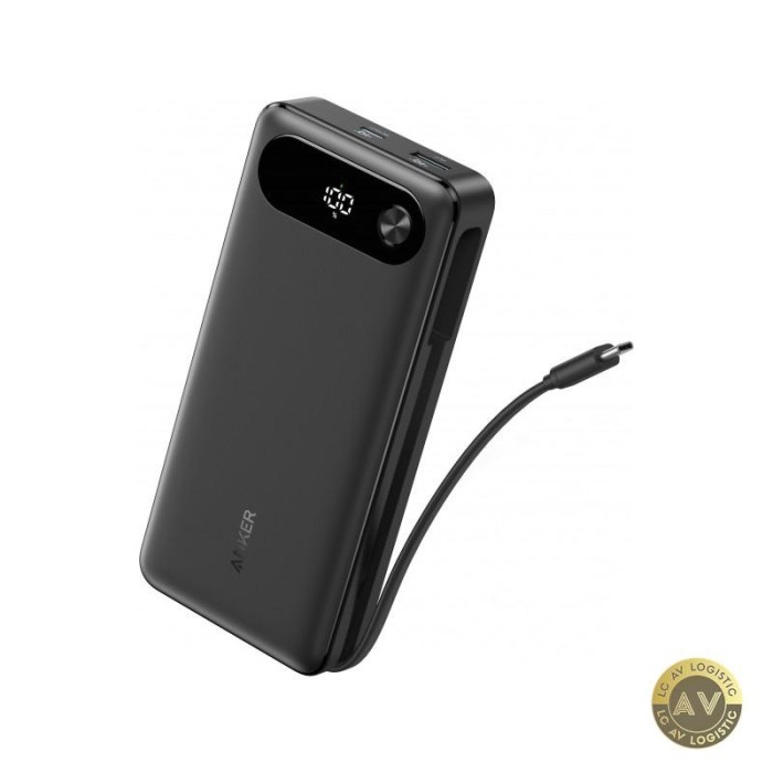 Baterie Externa Anker PowerCore 20000mAh 87W QC + PD 1 x USB-A - 2 x USB-C Neagra A1383H11
