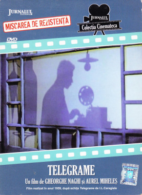 DVD Film de colectie: Telegrame ( cu Grigore Vasiliu Birlic; stare foarte buna ) foto