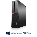 Calculatoare Lenovo ThinkCentre M800 SFF, Quad Core i5-6400, 8GB DDR4, Win 10 Pro