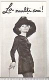 bnk cld Calendar de buzunar 1972 ACIN Liselotte Pulver
