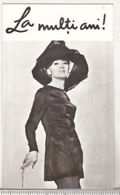 bnk cld Calendar de buzunar 1972 ACIN Liselotte Pulver foto