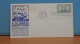 FDC- U. S. FRIGATE &quot; CONSTITUTION &quot;- COMEMORARE IN 21 OCT. 1947 BOSTON -, America de Nord, Arme