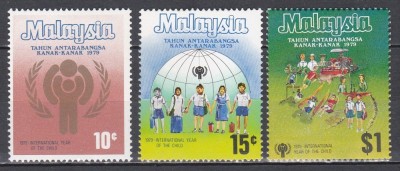 Malaezia 1979 - Anul Internațional al Copilului, MNH foto