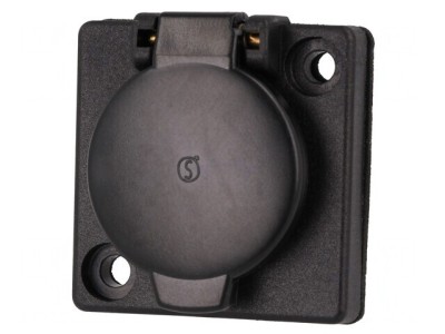 Soclu AC 24VAC 16A IP44 PFS GN SELV foto