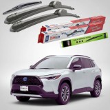 Cumpara ieftin Ștergătoare Toyota Corolla Cross SUV 2020-prezent | Set Față și Spate Flat &ndash; TeamCar&reg;